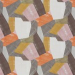 Tkanina JAB JA8035-061 Artwork ze wzorem Artystycznym