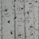 Tkanina JAB JA8046-091 Birch Trees ze wzorem Pni Drzew