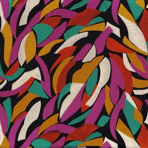 Tkanina Casamance 31540442 Defile ze wzorem Tekstura