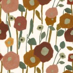 Tkanina Casamance 10960229 Manali ze wzorem Kwiatowym