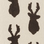 Tkanina Casamance 12130258 Moritz ze wzorem Jelenia