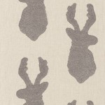 Tkanina Casamance 12130369 Moritz ze wzorem Jelenia