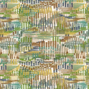 Tkanina Casamance 45680436 Point De Vue ze wzorem Artystycznym