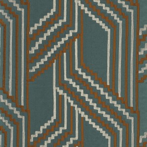 Tkanina Casamance 31870571  Porte des Lilas ze wzorem Francuskiej Elegancji