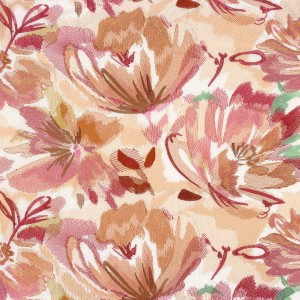 Tkanina Casamance 47440266 Pretoria ze wzorem Kwiatowym