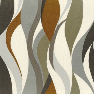 Tkanina Casamance 48260154 Ritournelle ze wzorem Ruchu