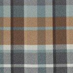 Tkanina Casamance 12420286 Vanoise ze wzorem Kratki