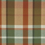 Tkanina Casamance 12420315 Vanoise ze wzorem Kratki