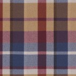 Tkanina Casamance 12420427 Vanoise ze wzorem Kratki