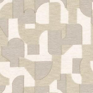 Tkanina Casamance 50240354 Voltige ze wzorem Abstrakcyjne Kształty