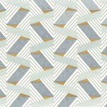 Tkanina Casamance 30220551 Bilbao ze wzorem Geometrycznym