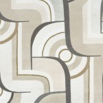 Tkanina Casamance 26520197 Chicago ze wzorem Art Deco