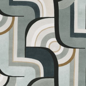 Tkanina Casamance 26520281 Chicago ze wzorem Art Deco