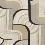 Tkanina Casamance 26520436 Chicago ze wzorem Art Deco