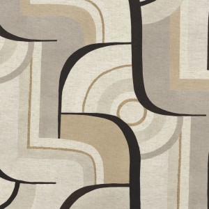 Tkanina Casamance 26520436 Chicago ze wzorem Art Deco