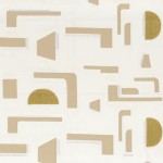 Tkanina Casamance 49160114 Isotope ze wzorem Geometrycznym
