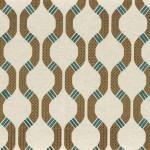 Tkanina Casamance 46780404 Nouvelle Orleans ze wzorem Ornamentalnym