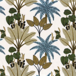 Tkanina Casamance 46590295 Olinda ze wzorem Bujna Natura