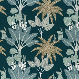 Tkanina Casamance 46590327 Olinda ze wzorem Bujna Natura