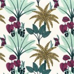 Tkanina Casamance 46590476 Olinda ze wzorem Bujna Natura