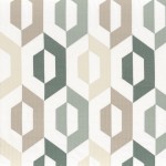 Tkanina Casamance 46690382 San Francisco ze wzorem Geometrycznym