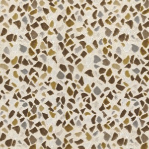 Tkanina Casamance 32080105 Terrazzo ze wzorem Kamiennym