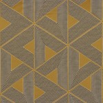 Tkanina Casamance Nuit Parisienne 43910410 Raspail ze wzorem Geometrycznym