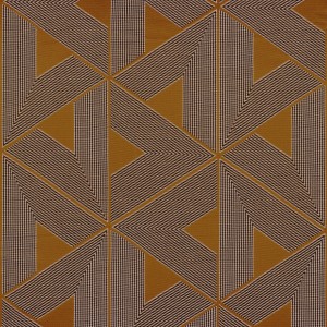 Tkanina Casamance Nuit Parisienne 43910502 Raspail ze wzorem Geometrycznym