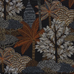 Tkanina Casamance 49720567 Voyage Imaginaire ze wzorem Natury