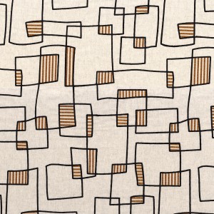 Tkanina Casamance Bristopia 12490455 Bristopia ze wzorem Abstrakcyjnym