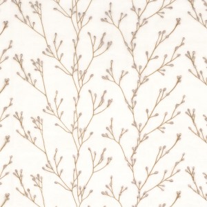 Tkanina Casamance Lofoten 12740391 Lison Sheer Recycle ze wzorem Dzikie Trawy