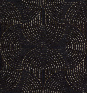 Tkanina Casamance Café Society 10320235 Boudoir ze wzorem Art Deco