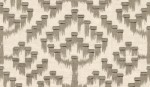 Tkanina Casamance Murmures 10180426 Akame ze wzorem Tekstura