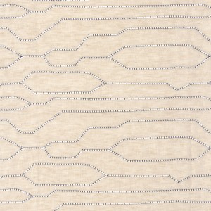 Tkanina Casamance Murmures 10560314 Cortège ze wzorem Tekstura