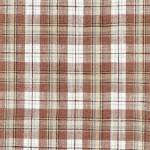 Tkanina Casamance Vagabond 11110107 Sillage ze wzorem Kratki