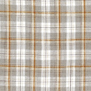 Tkanina Casamance Vagabond 11110225 Sillage ze wzorem Kratki