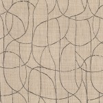 Tkanina Casamance La Route De La Soie 10630325 Mandala ze wzorem Linie