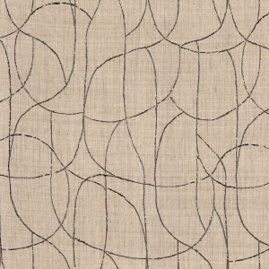 Tkanina Casamance La Route De La Soie 10630325 Mandala ze wzorem Linie