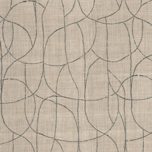 Tkanina Casamance La Route De La Soie 10630451 Mandala ze wzorem Linie