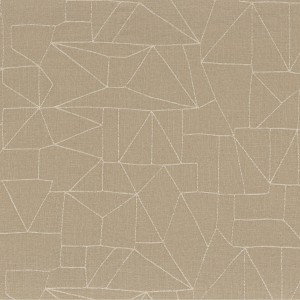 Tkanina Casamance Favori 12530435 Elu Recycle ze wzorem Tekstura