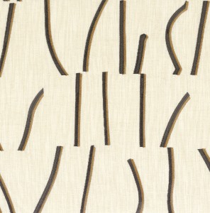 Tkanina Casamance Linefolia 43850125 Bejuco ze wzorem Tekstura
