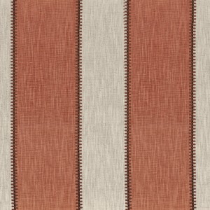 Tkanina Casamance Linefolia 48890599 Agave ze wzorem Paski