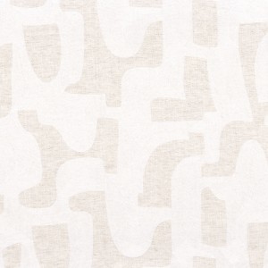 Tkanina Casamance Luminescence 48420237 Entrelacs ze wzorem Geometrycznym