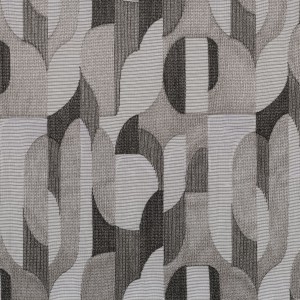 Tkanina Casamance Luminescence 48490506 Ethere ze wzorem Geometrycznym
