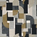 Tkanina Casamance Paris Texas 6 45110113 Montsouris ze wzorem Artystyczny Design