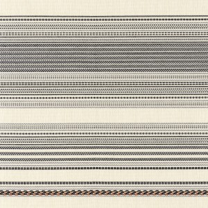 Tkanina Casamance Amalfi 45030140 Ravello ze wzorem Poziome Pasy