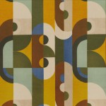 Tkanina Casamance Flirt 42890552 Reciproque ze wzorem Tekstura