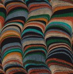 Tkanina Casamance Galerie 46270433 Strates ze wzorem Ornamentalnym