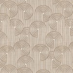 Tkanina Casamance Porte Des Lilas 32540125 Colimacon ze wzorem Art Deco