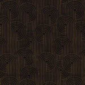 Tkanina Casamance Porte Des Lilas 32540317 Colimacon ze wzorem Art Deco